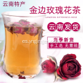 Rosa de borde dorado comestible premium comestible OEM ODM